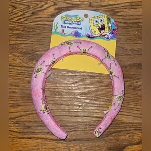 SpongeBob SquarePants Pink Spa Headband BNIB